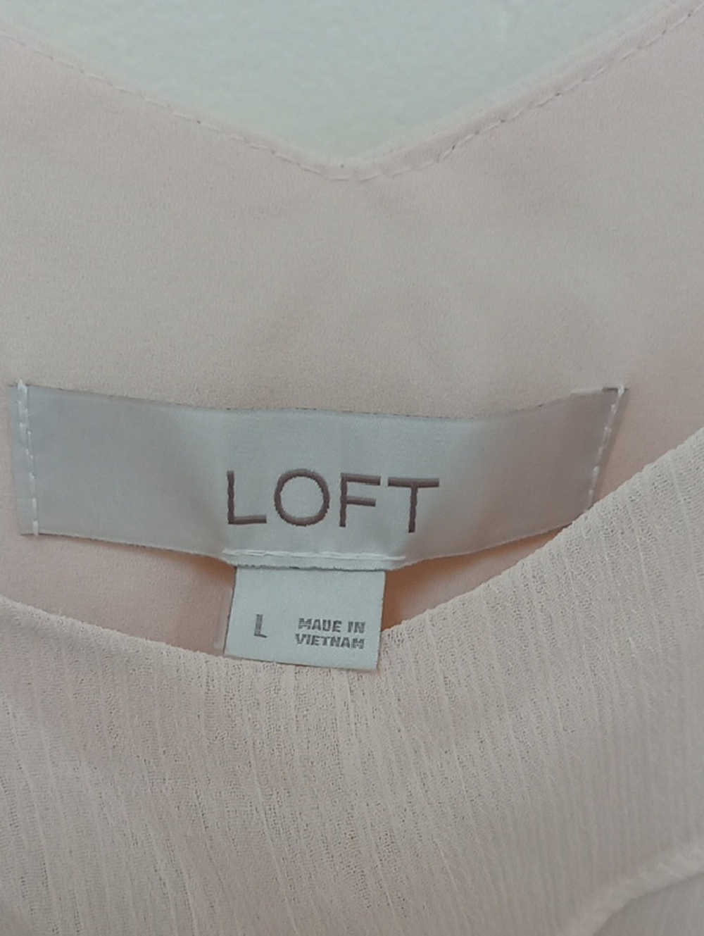 NWT Beautiful LOFT Chiffon Ruffle Cami - Picture 5 of 7